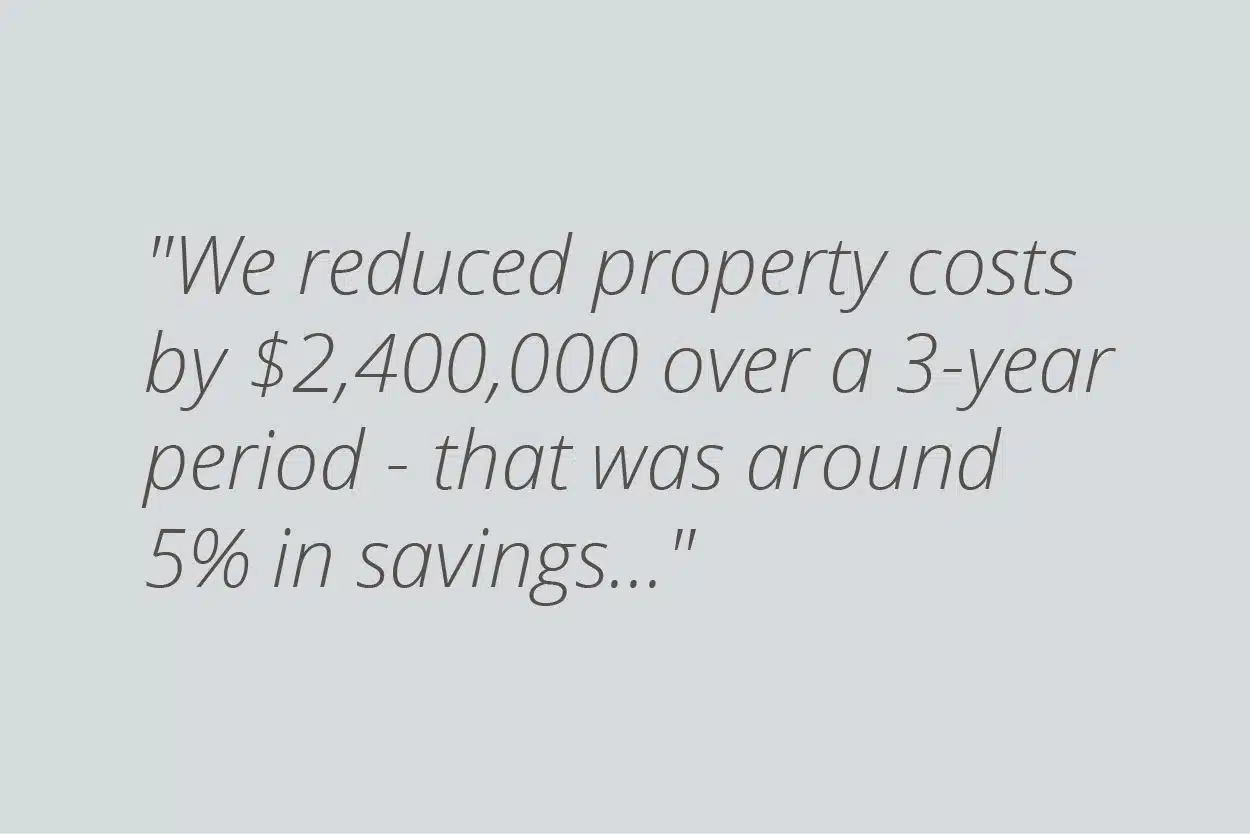 Reducing Property Costs